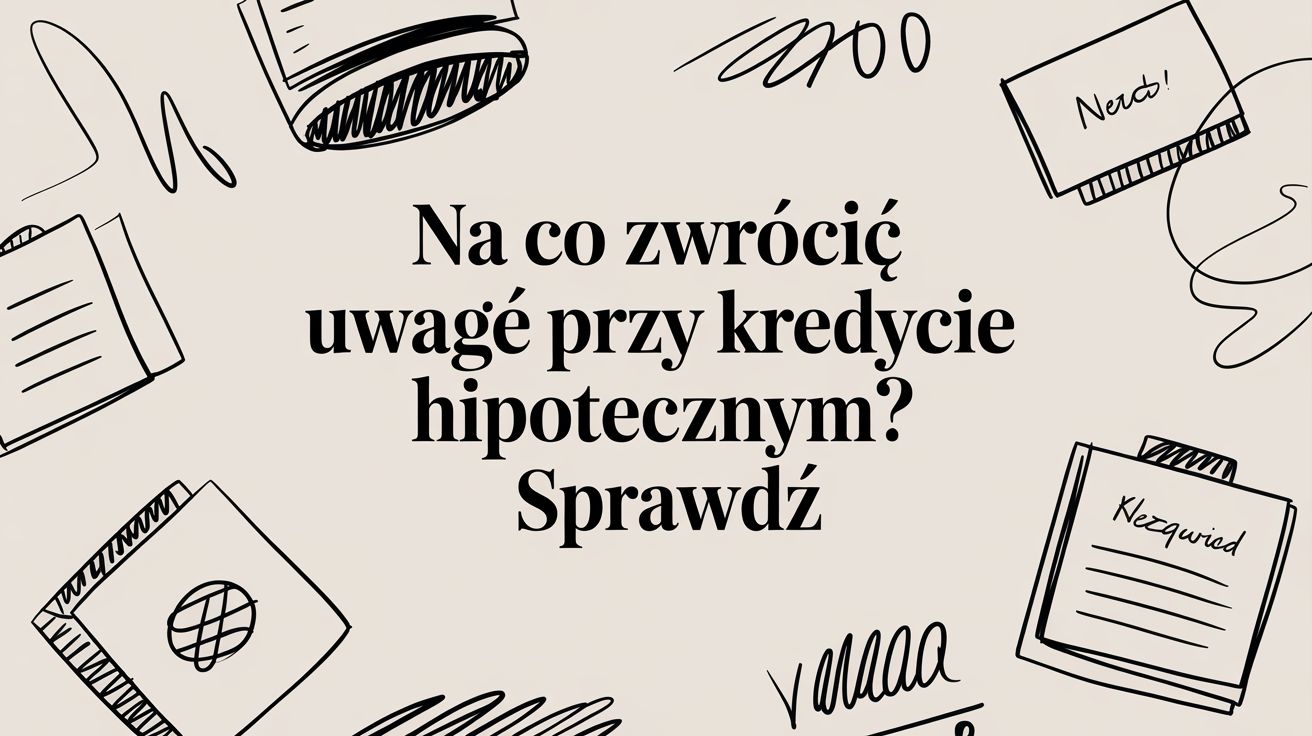 Na co zwrócić uwagę przy kredycie hipotecznym? Sprawdź