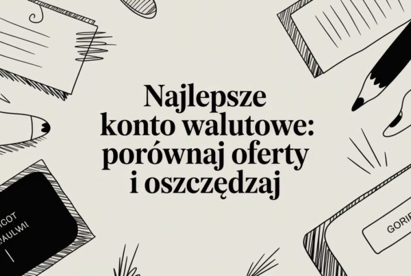 Najlepsze konto walutowe: porównaj oferty i oszczędzaj 8 - Scori best currency account desk flatlay - Scori