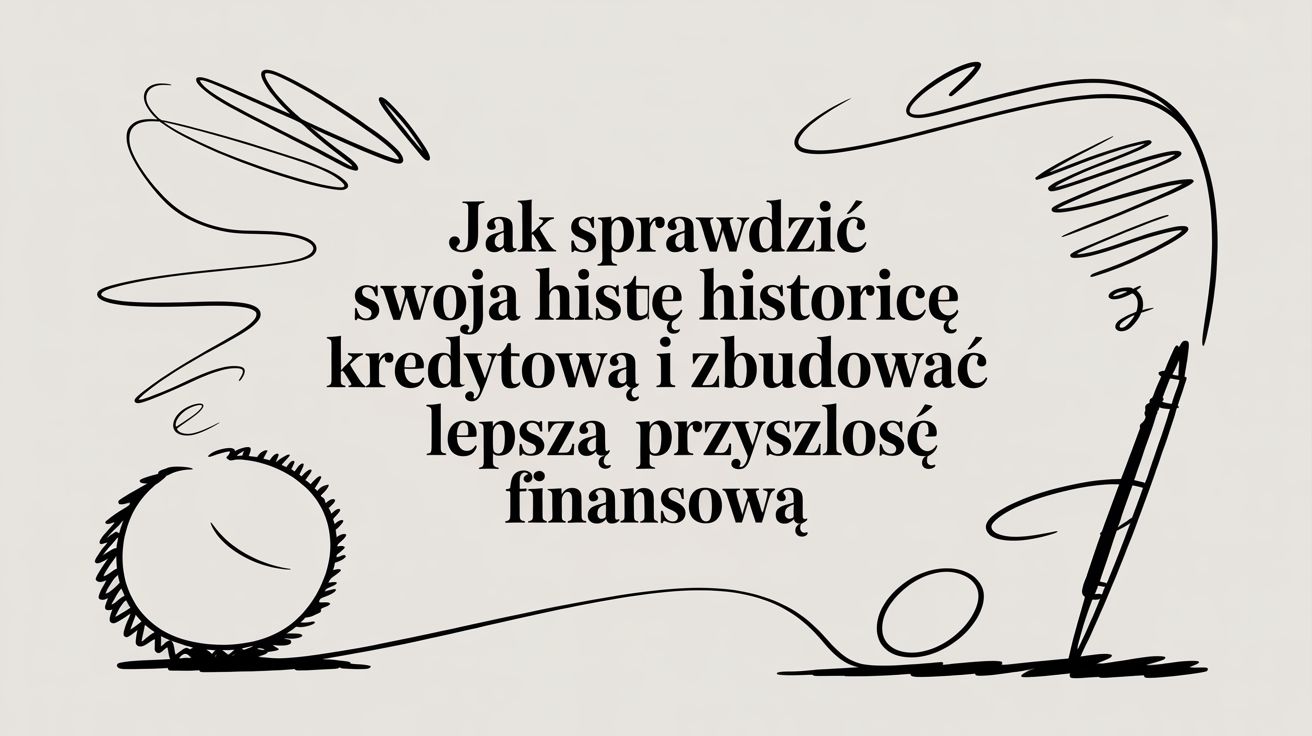 Jak sprawdzić swoją historię kredytową i zbudować lepszą przyszłość finansową