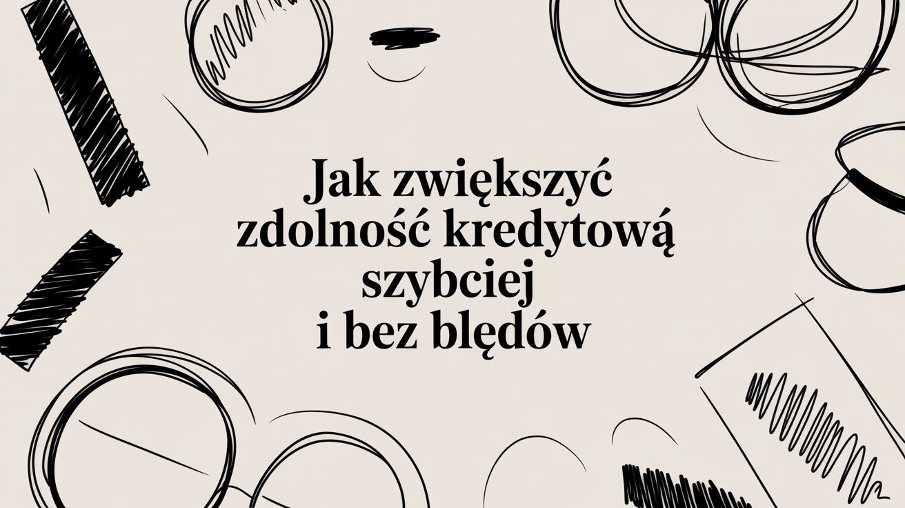 Jak zwiększyć zdolność kredytową szybciej i bez błędów
