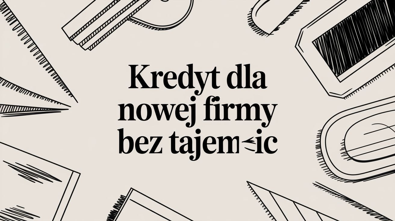 Kredyt dla nowej firmy bez tajemnic