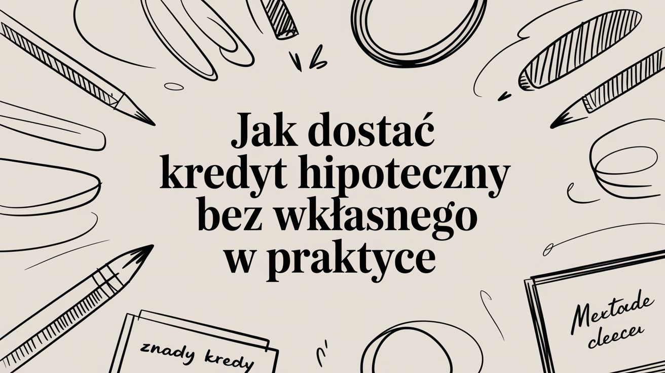 Jak dostać kredyt hipoteczny bez wkładu własnego w praktyce