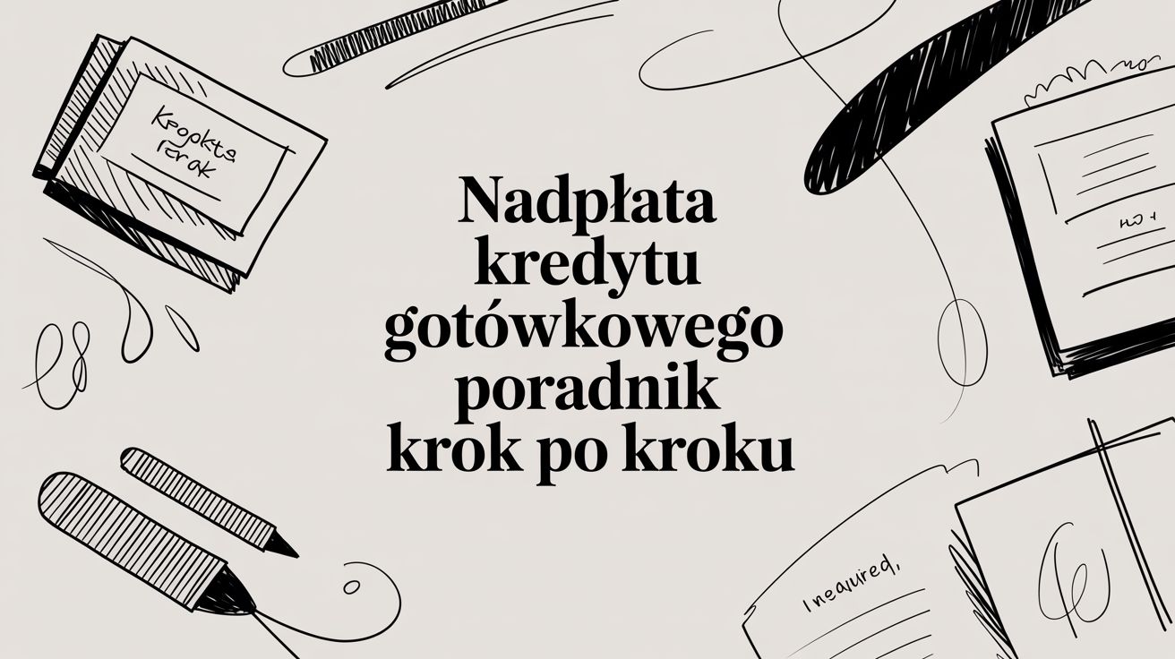 Nadpłata kredytu gotówkowego poradnik krok po kroku