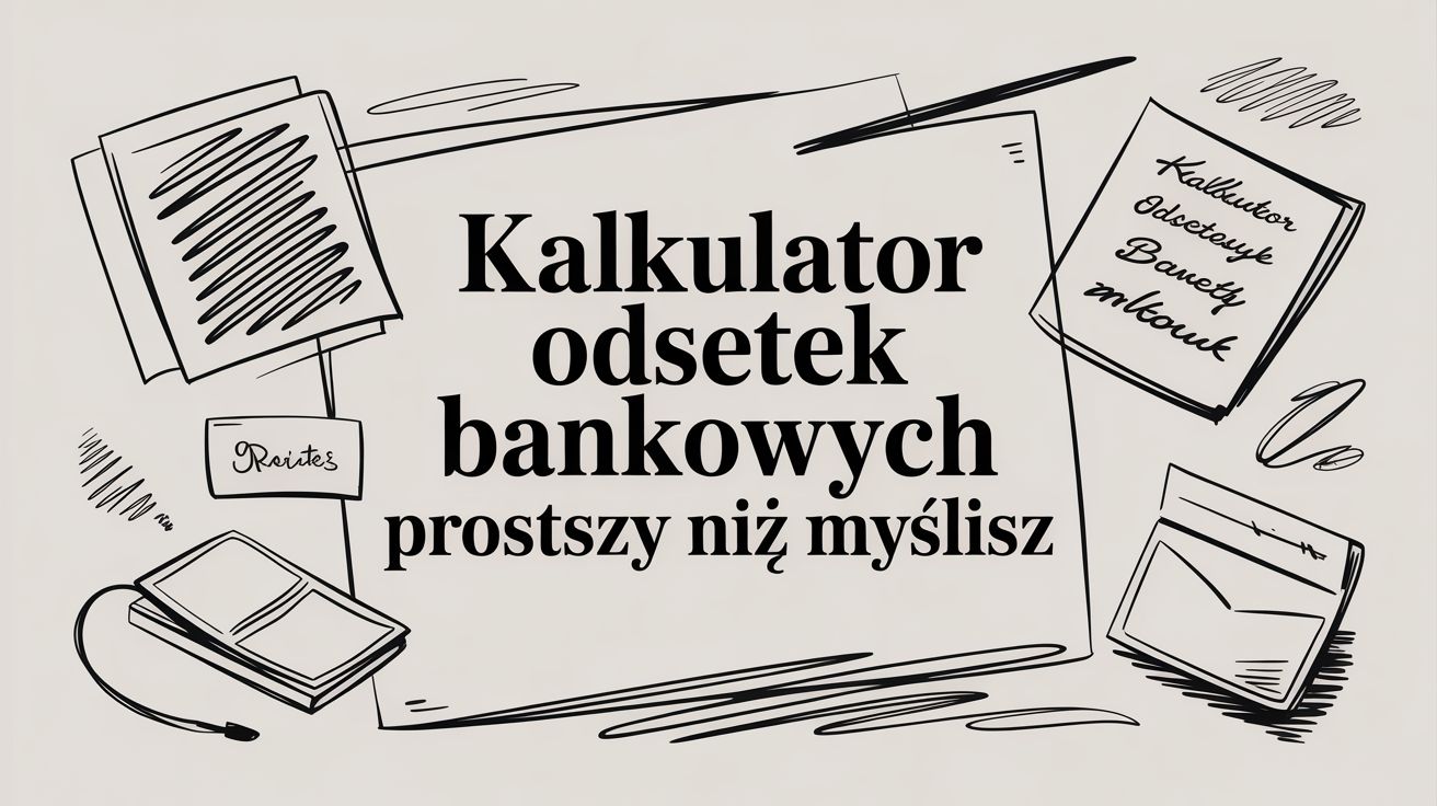 Kalkulator odsetek bankowych prostszy niż myślisz