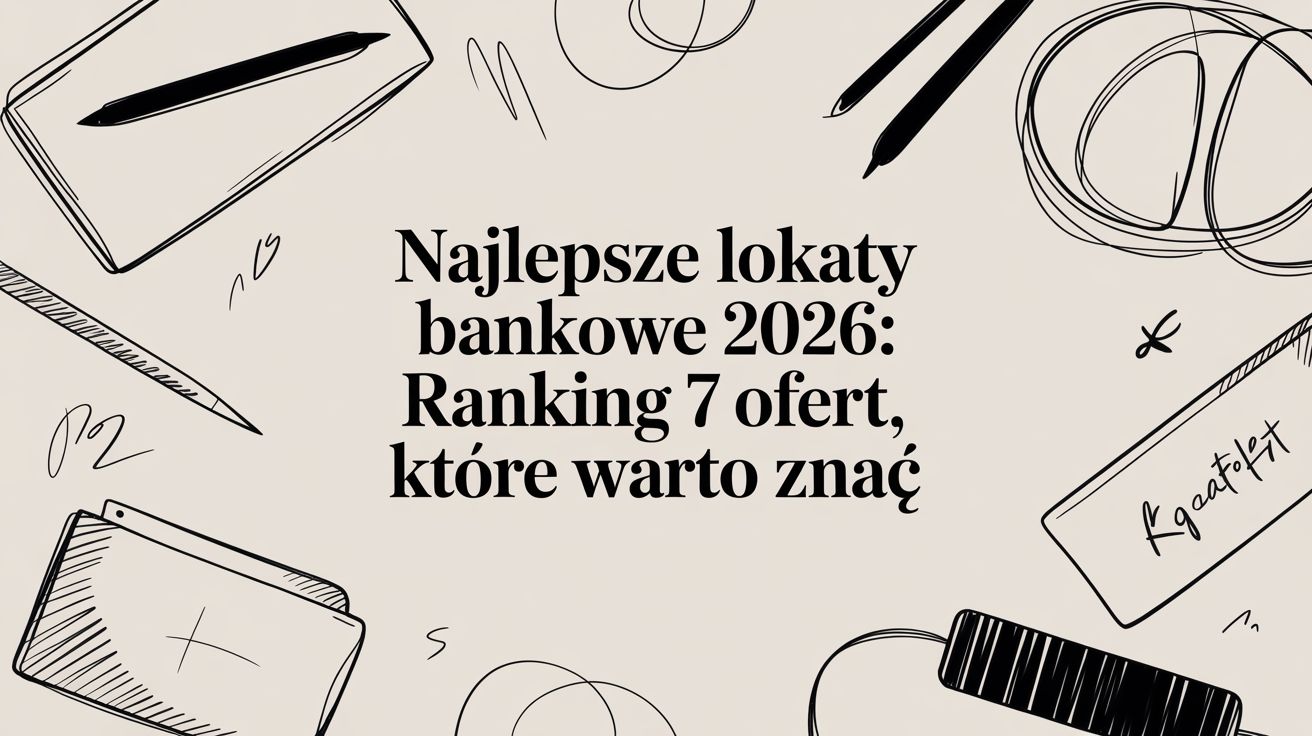 Najlepsze lokaty bankowe 2026: ranking 7 ofert, które warto znać