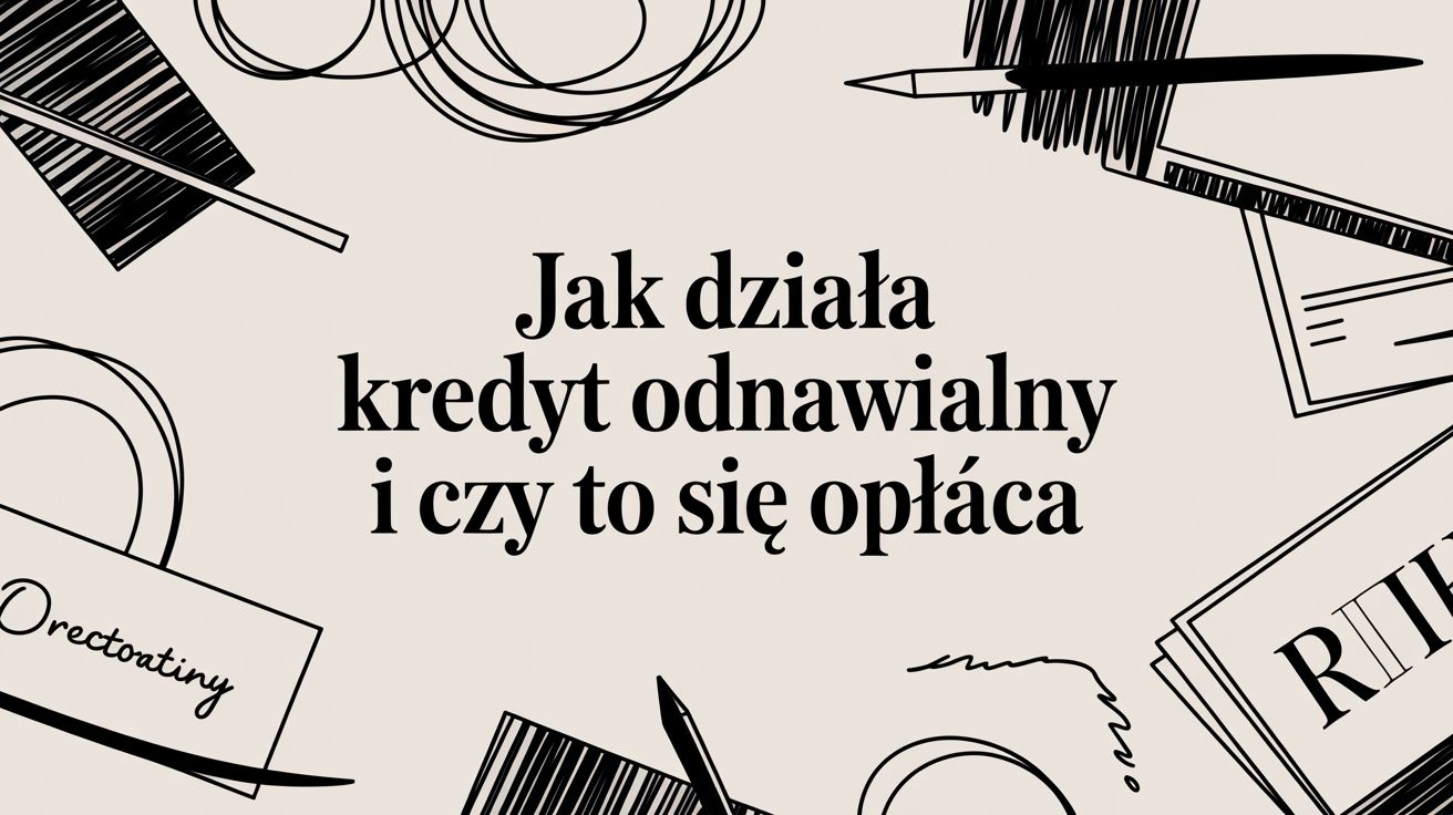 Jak działa kredyt odnawialny i czy to się opłaca