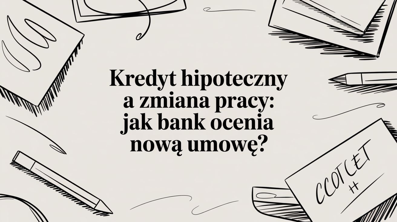 Kredyt hipoteczny a zmiana pracy: jak bank ocenia nową umowę?