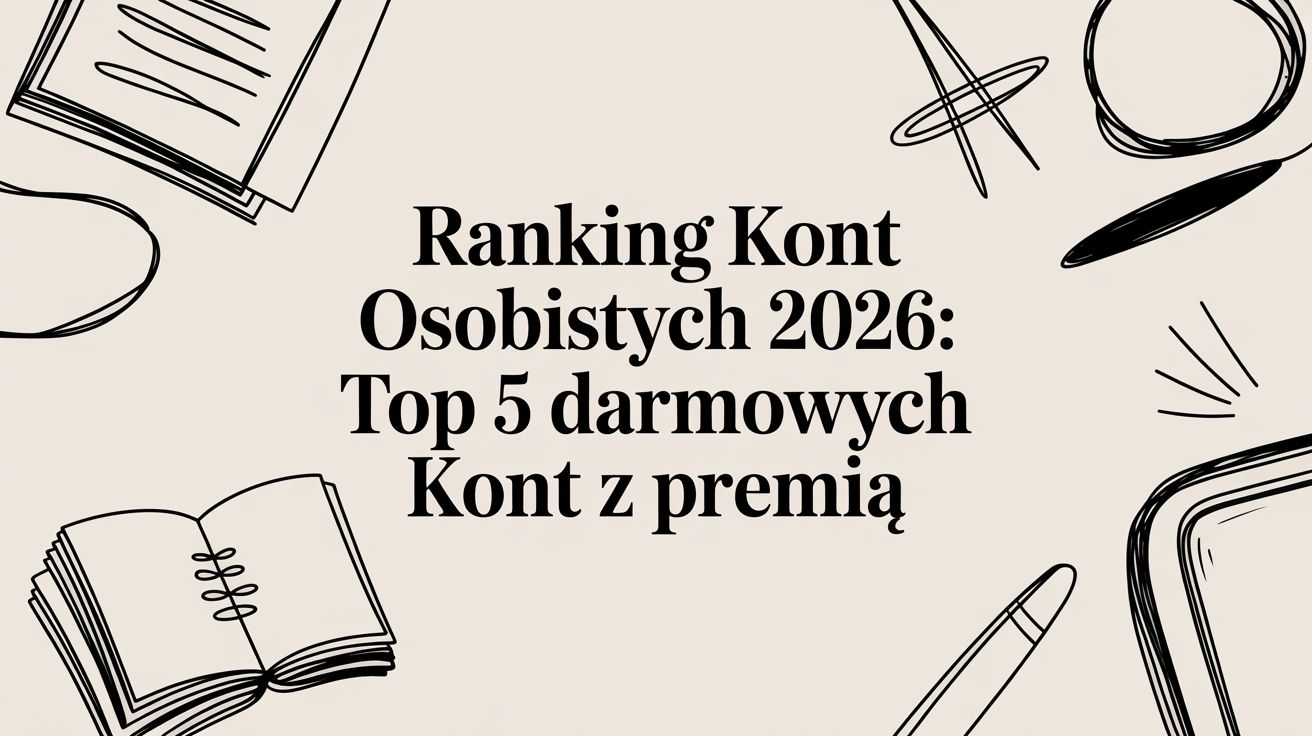 Ranking kont osobistych 2026: top 5 darmowych kont z premią