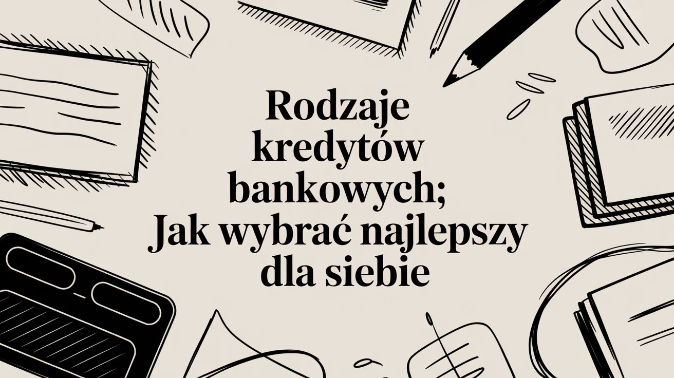 Rodzaje kredytów bankowych: Jak wybrać najlepszy dla siebie