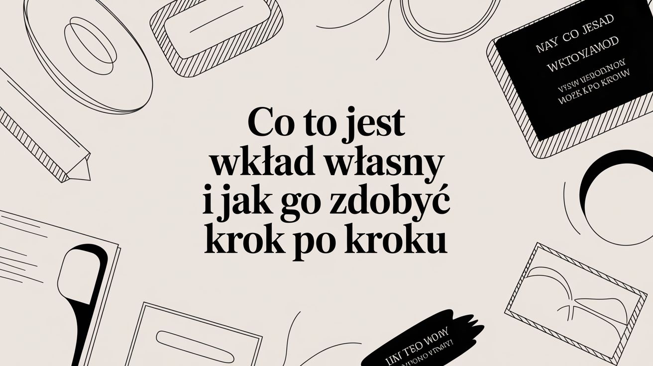 Co to jest wkład własny i jak go zdobyć krok po kroku