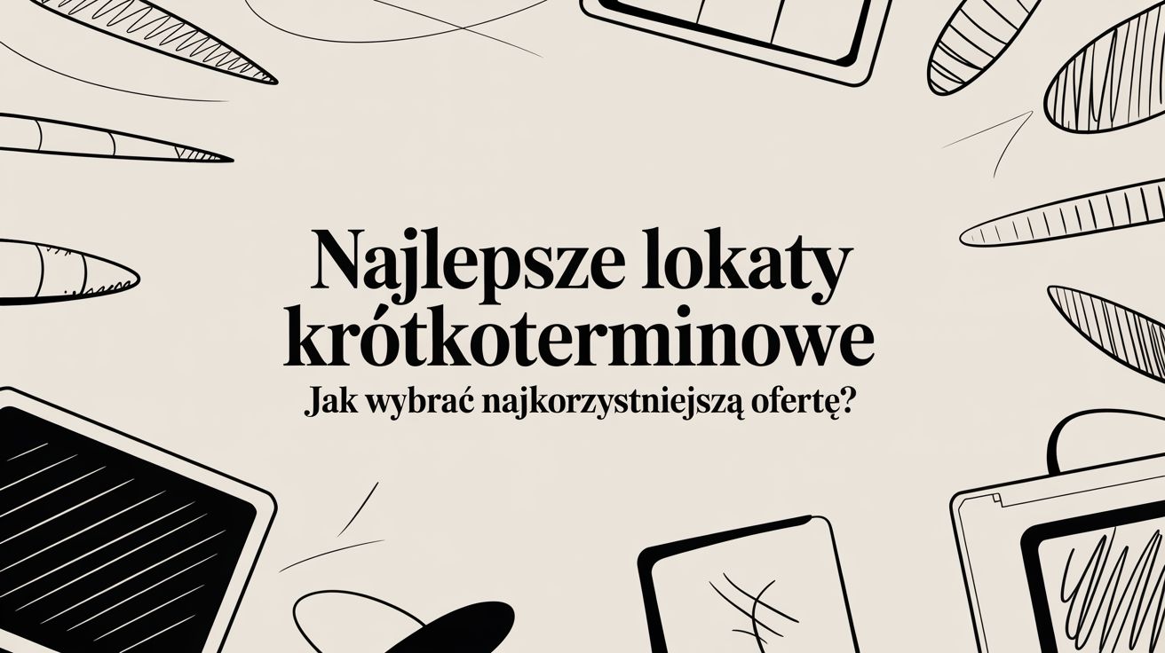 Najlepsze lokaty krótkoterminowe. Jak wybrać najkorzystniejszą ofertę?