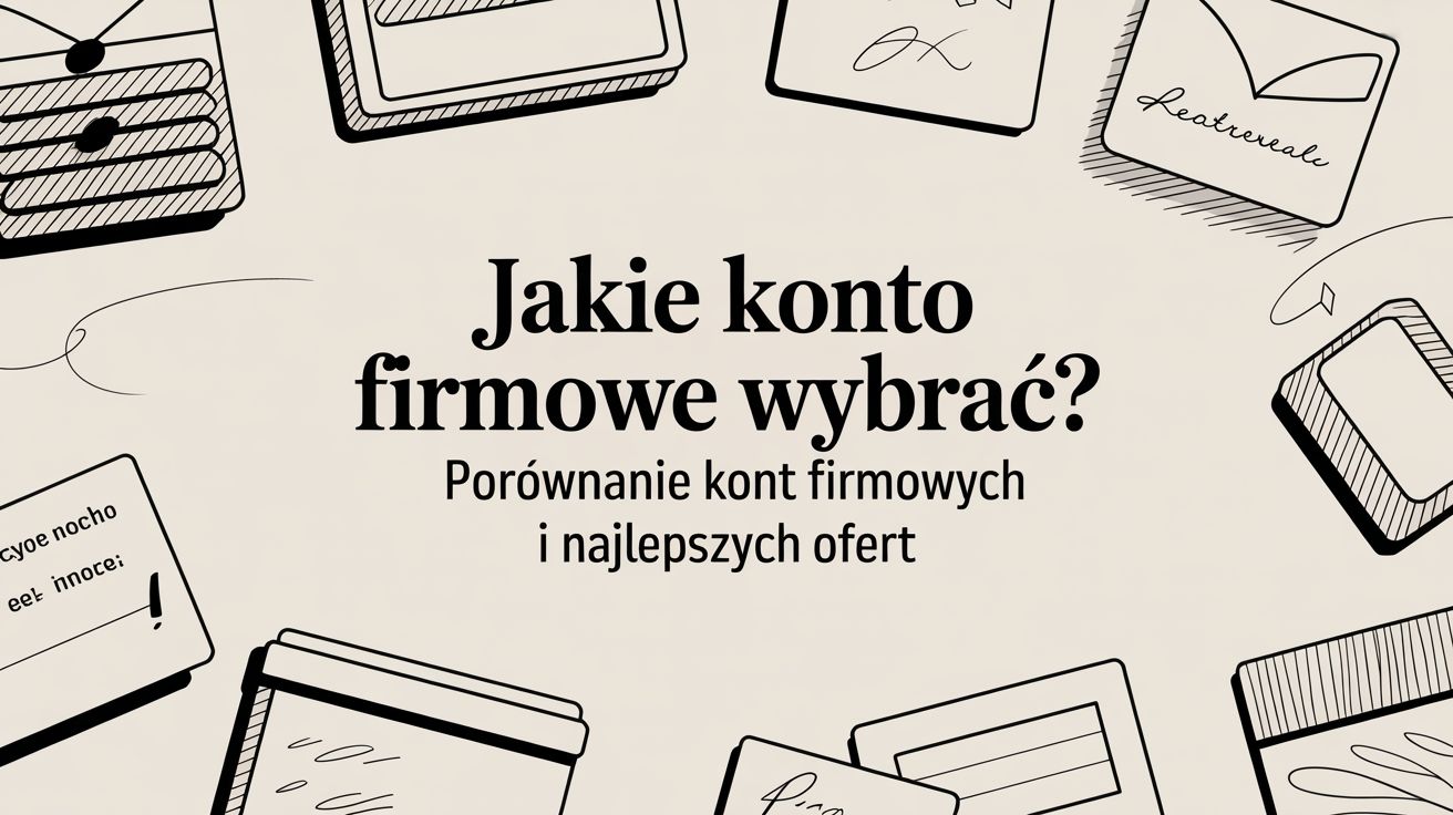 Jakie konto firmowe wybrać? porównanie kont firmowych i najlepszych ofert