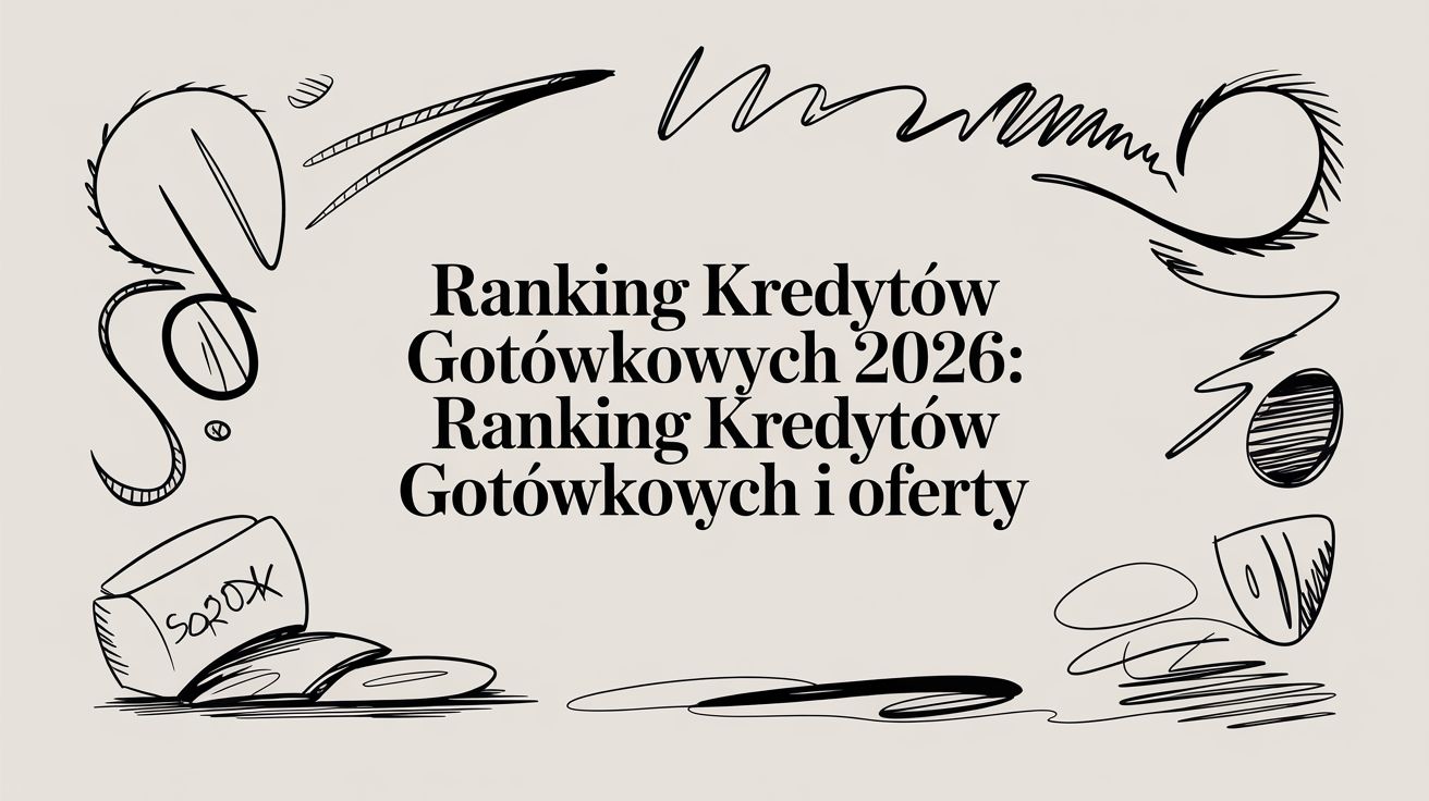 Ranking kredytów gotówkowych 2026: ranking kredytów gotówkowych i oferty