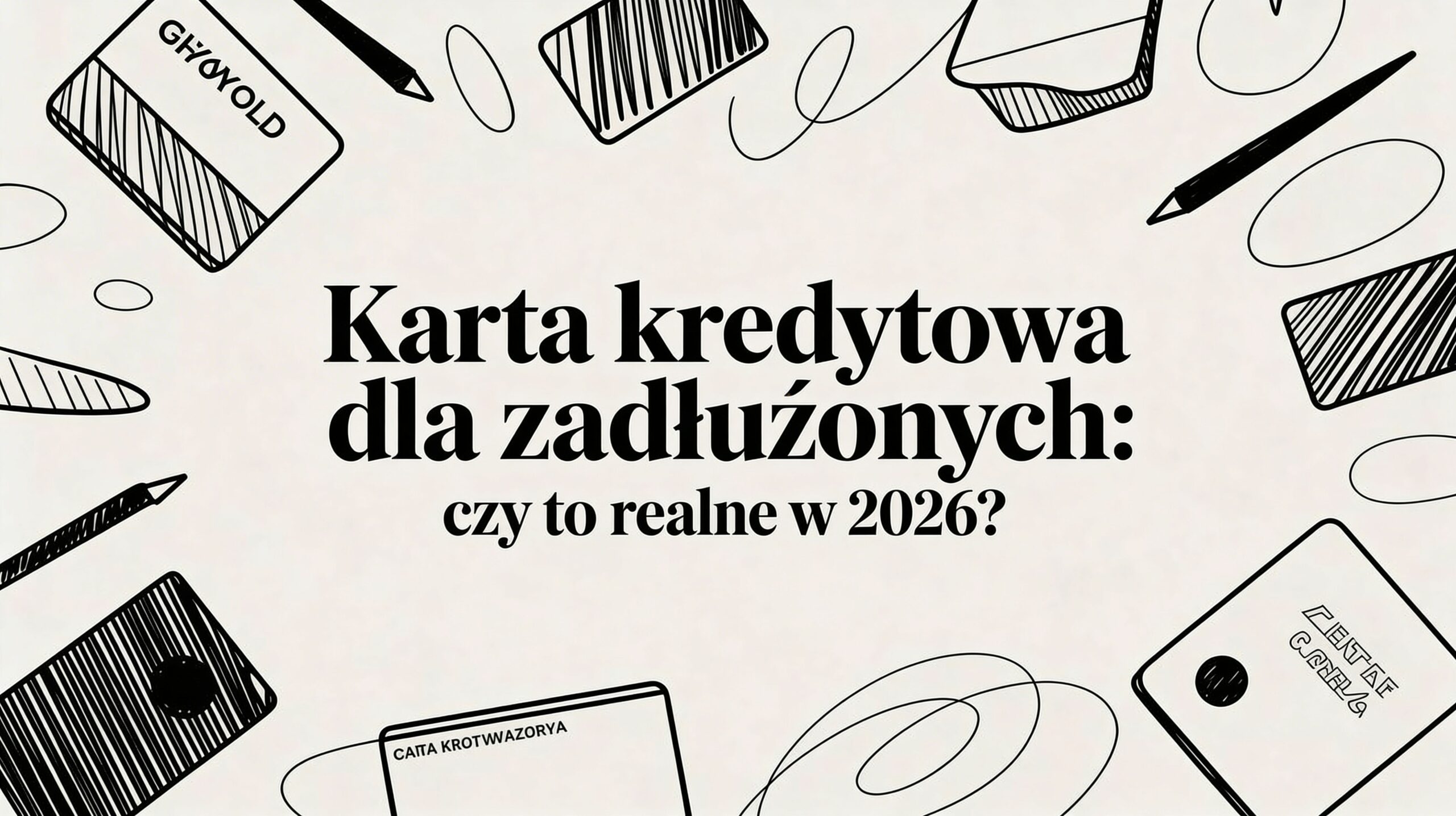 Karta kredytowa dla zadluzonych: czy to realne w 2026?