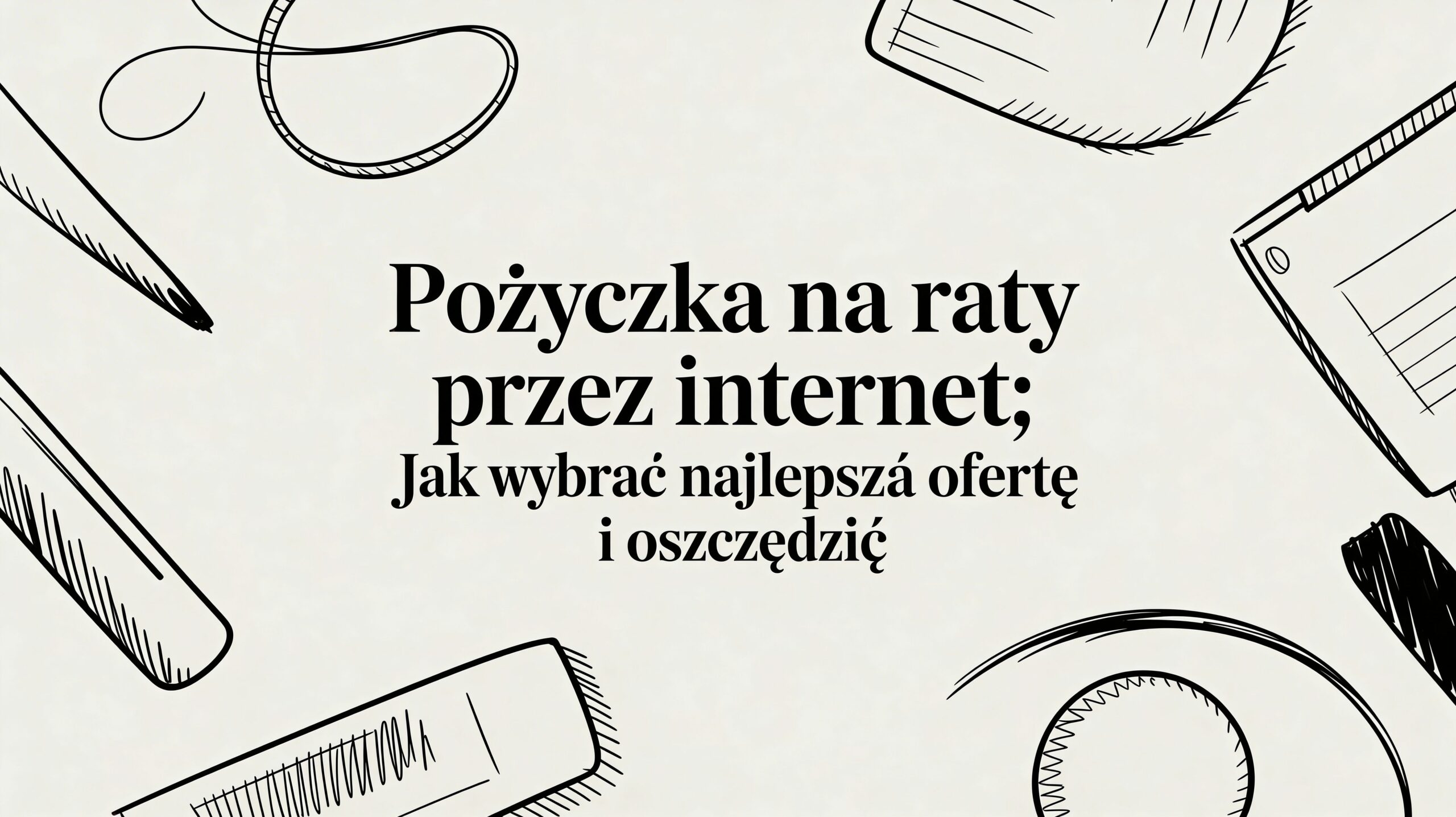 Pożyczka na raty przez internet: jak wybrać najlepszą ofertę i oszczędzić