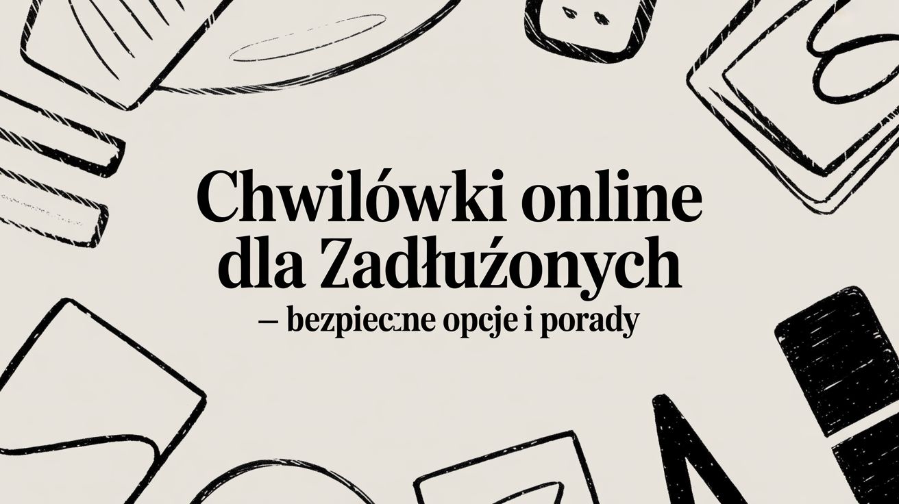 Chwilówki online dla zadłużonych — bezpieczne opcje i porady