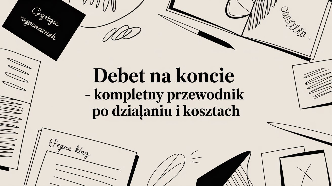 Debet na koncie – kompletny przewodnik po działaniu i kosztach