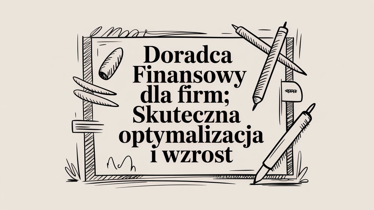 Doradca Finansowy dla Firm: Skuteczna Optymalizacja i Wzrost