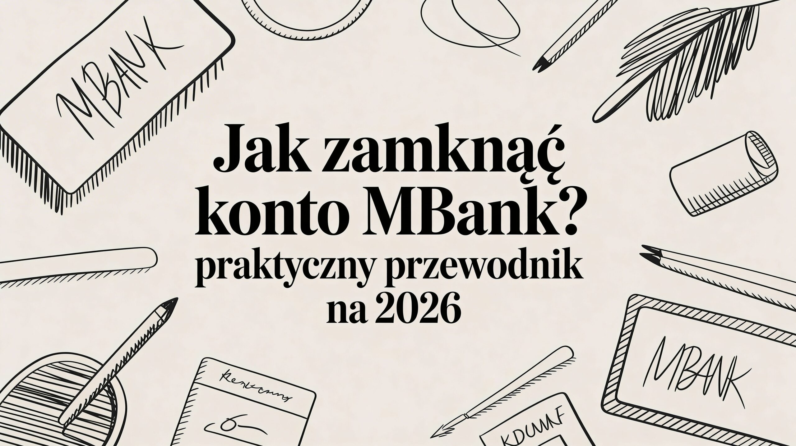 Jak zamknąć konto mbank? Praktyczny przewodnik na 2026
