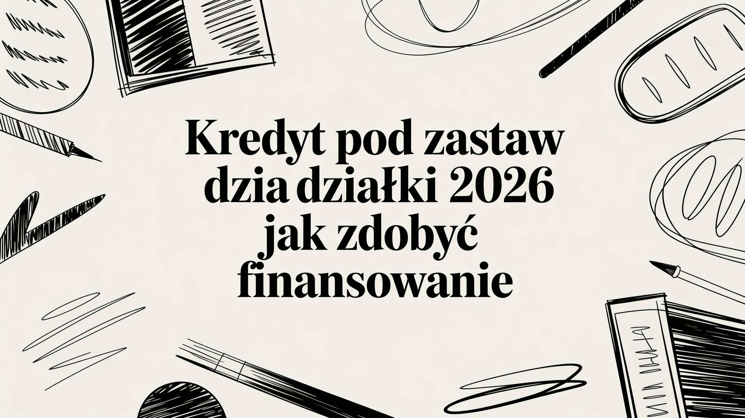 Kredyt pod zastaw działki 2026 jak zdobyć finansowanie