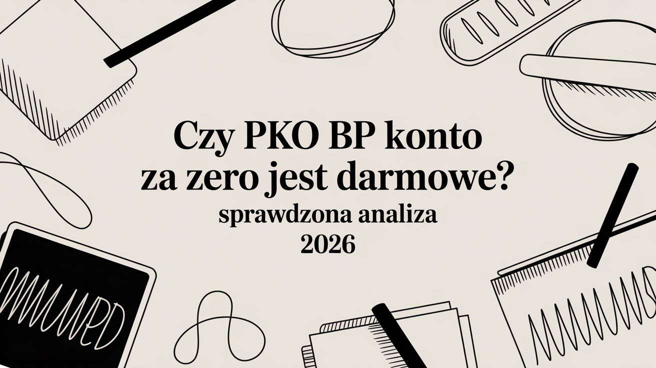 Czy PKO BP Konto za Zero jest darmowe? Sprawdzona analiza 2026