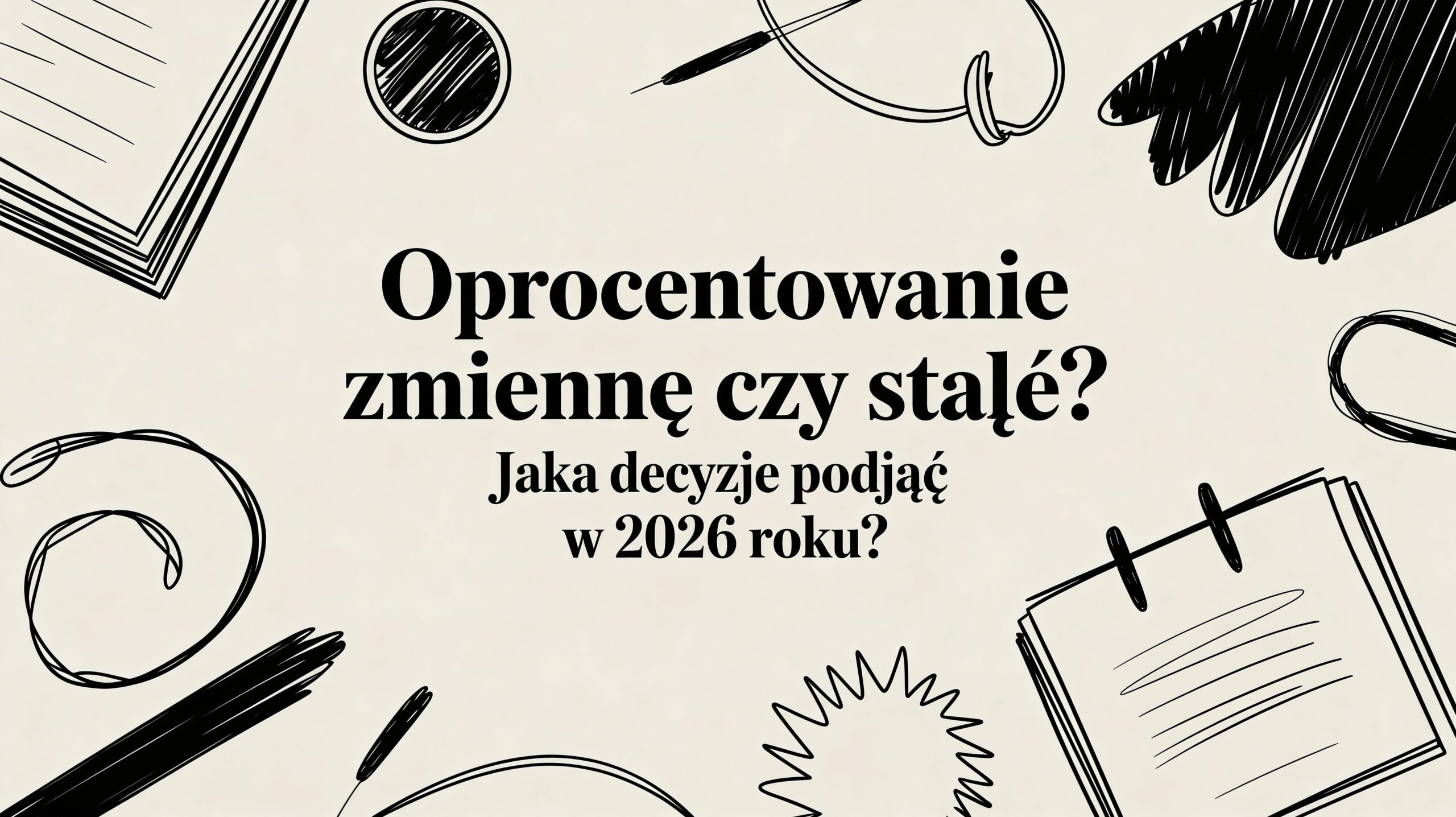 Oprocentowanie zmienne czy stałe? Jaką decyzję podjąć w 2026 roku?