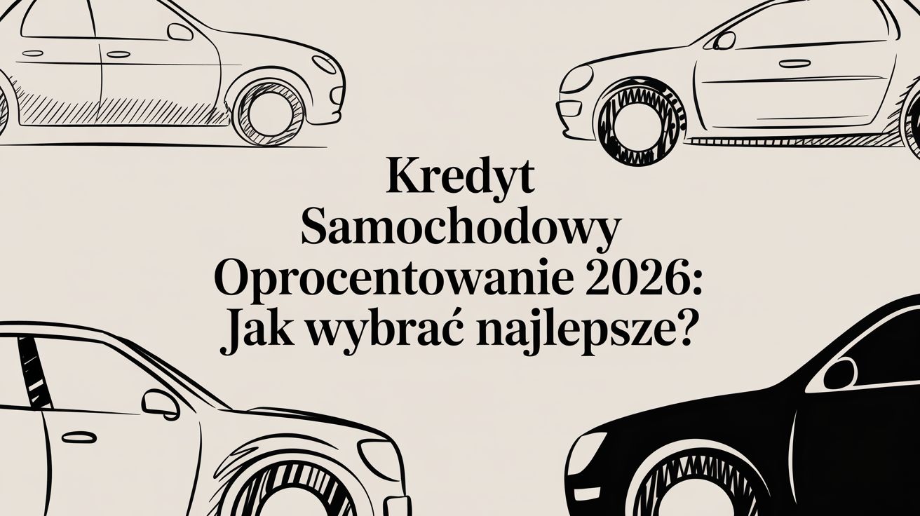 Kredyt samochodowy oprocentowanie 2026: Jak wybrać najlepsze?