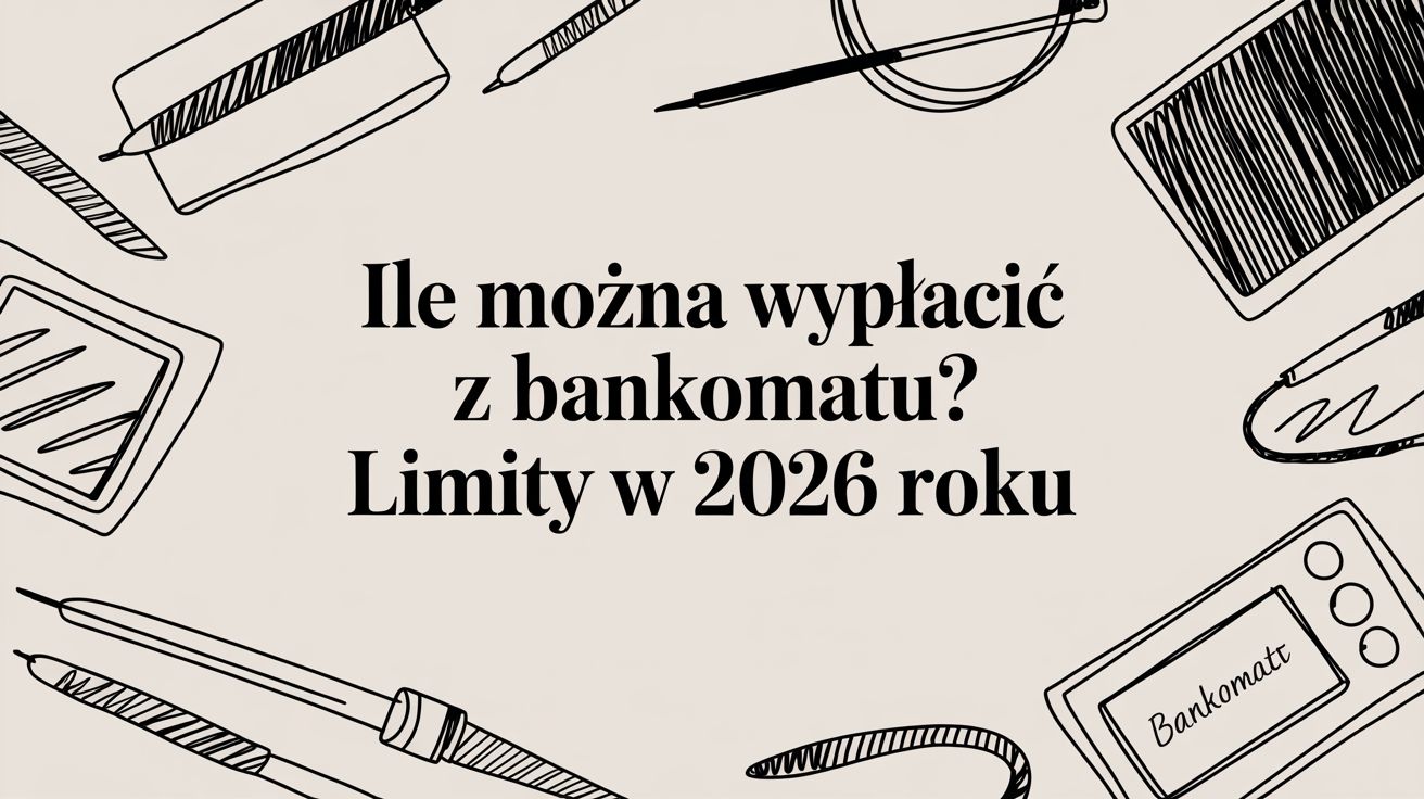 Ile można wypłacić z bankomatu? Limity w 2026 roku