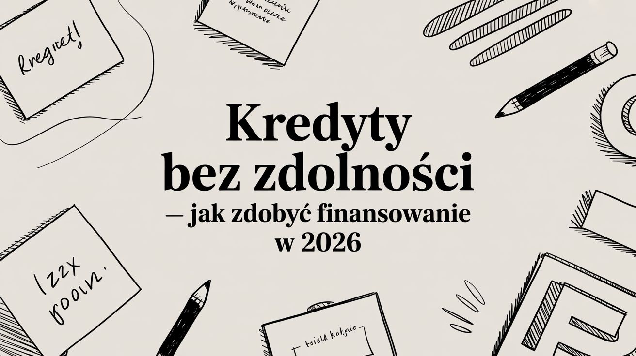 Kredyty bez zdolności – jak zdobyć finansowanie w 2026